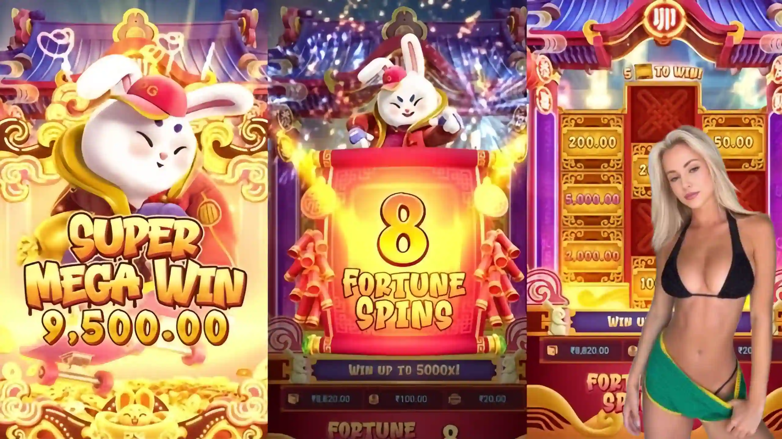 Wild Expansivo Fortune Rabbit 5555game - Coelho Dourado que Expande